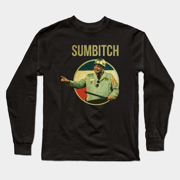 SUMBITCH JUSTICE POLICE Long Sleeve T-Shirt by garudabot77